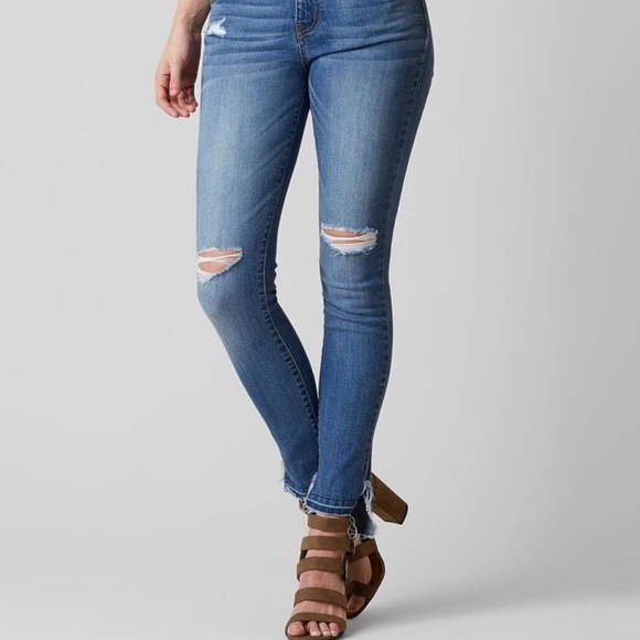 NWOT Buckle Flying Monkey Mid-Rise Ankle Skinny Stretch Jean 25 - Picture 6 of 7